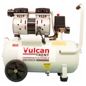 Compressor De Ar 25 Litros 1,5hp 220v Silencioso Vulcan