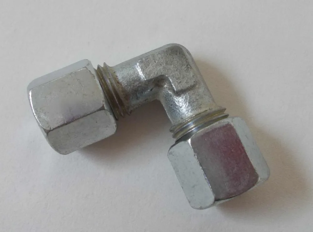 Conexão de parafuso ângulo W-8 para estragar os tubos de cobre 8mm