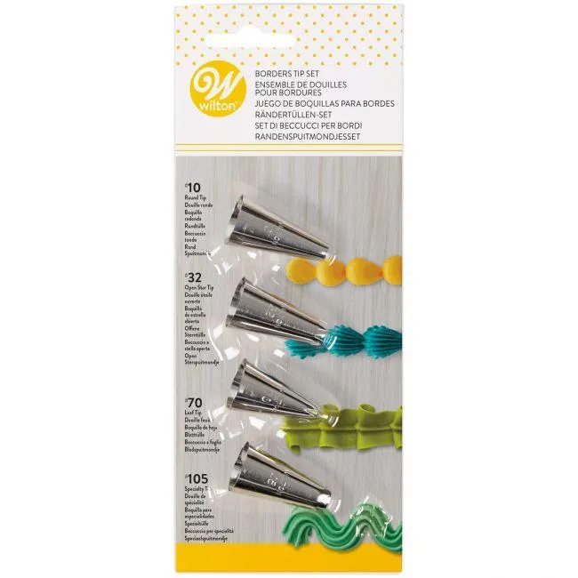 Conjunto de 4 Buchas para Bordas