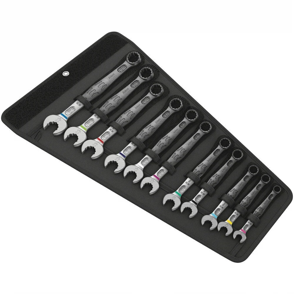 Conjunto de 11 chaves de boca aberta e chaves de éis 6003 Joker Wera 020231