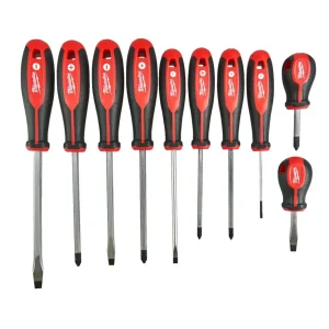 Conjunto de chaves de fenda Tri-lobe 10 peças Milwaukee