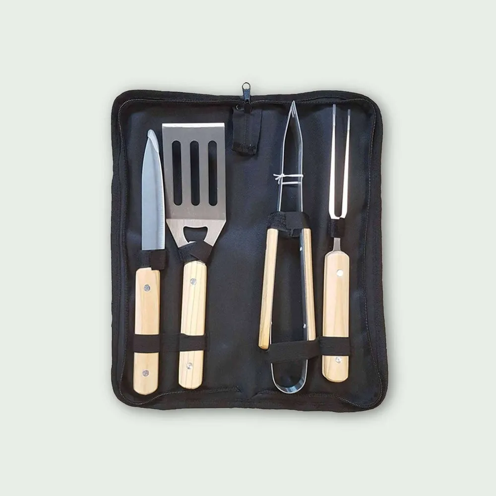 Conjunto de 4 espátulas em inox