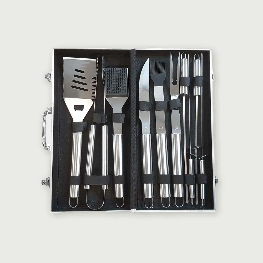 Conjunto de 10 espátulas em inox