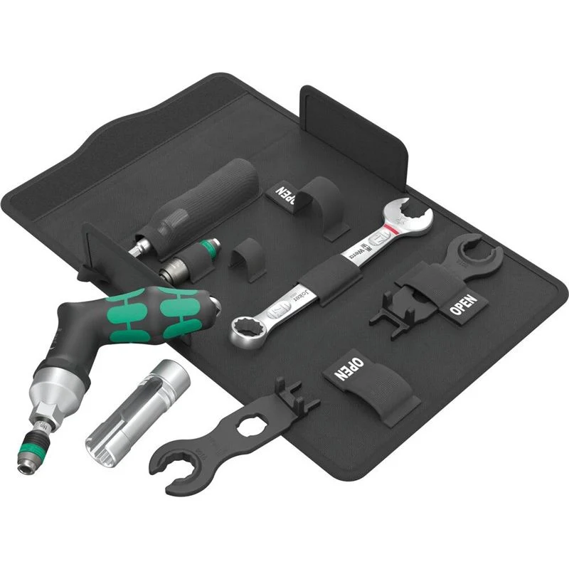 Conjunto de ferramentas de montagem fotovoltaica 7pcs Wera 9524 para sistemas fotovoltaicos