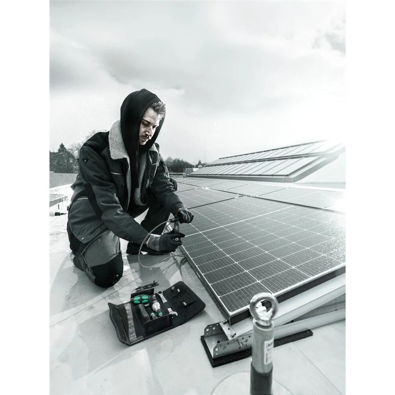 Conjunto de ferramentas de montagem fotovoltaica 7pcs Wera 9524 para sistemas fotovoltaicos