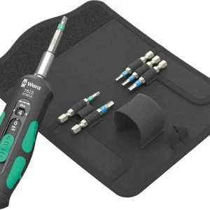 Um conjunto de ferramentas de 7 peças para bicicleta de velocidade Safe-Torque Wera 7515/7