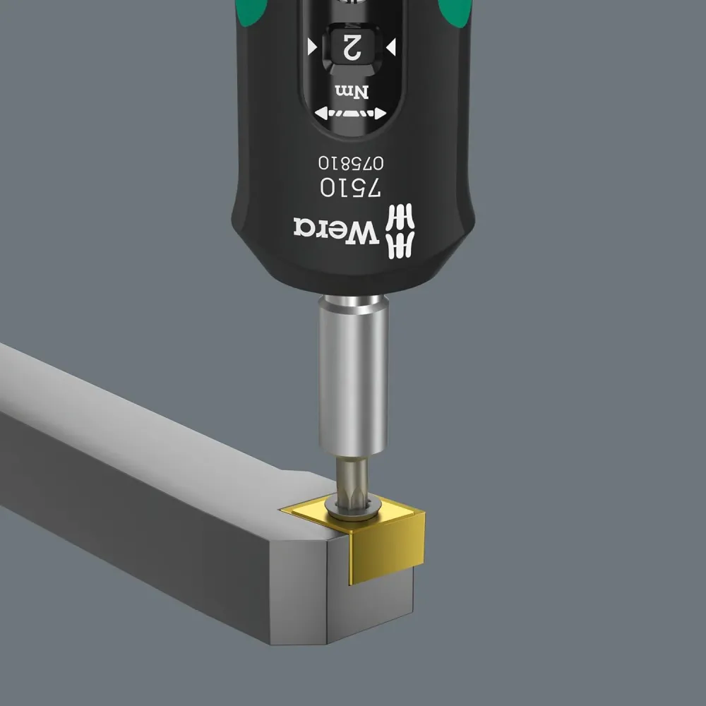 Conjunto de ferramentas de 14 peças para pastilhas de torneamento Safe-Torque Speed Wera 7510/14