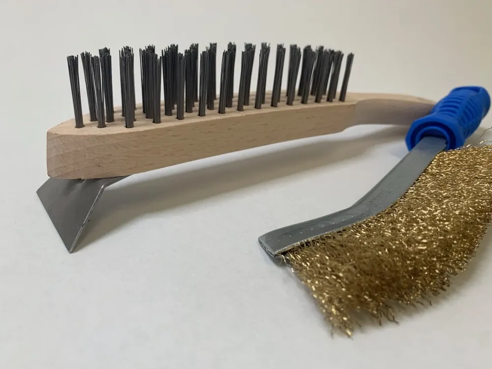 Conjunto de limpeza de 3 peças para fogões óleo e recipientes de queimador