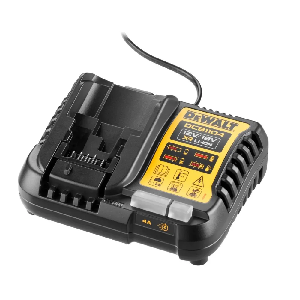 Conjunto martelo perfurador + chave de impacto + 2Bat 18V 5Ah + carregador + porta-ferramentasDewalt DCK266P2LR 18V XR BL...