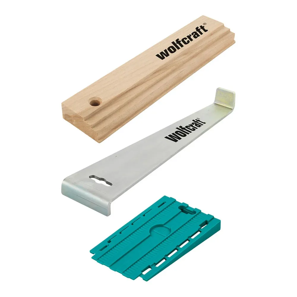 Conjunto para instalação de pavimentos laminados e de design Wolfcraft 6975000