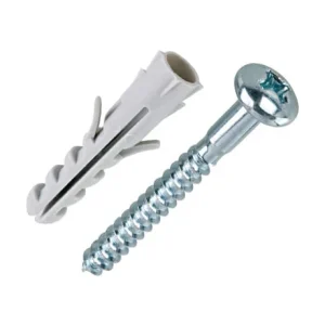 CONJUNTO PARAFUSO COM BUCHA PANELA 06MM 10 PEÇAS C3122 BEMFIXA