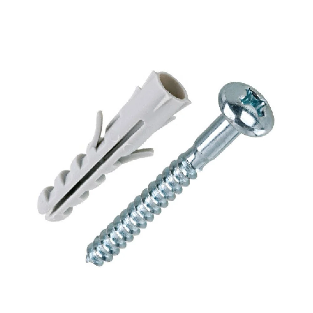 CONJUNTO PARAFUSO COM BUCHA PANELA 10MM 5 PEÇAS 3125 BEMFIXA