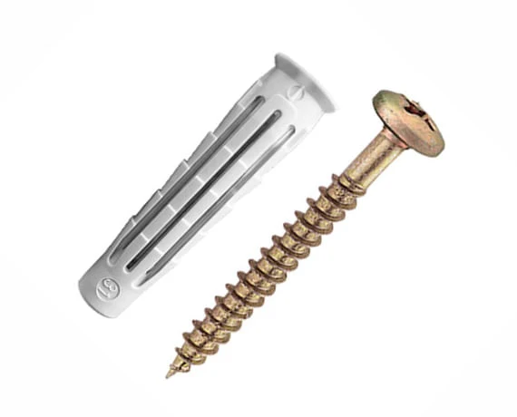 CONJUNTO PARAFUSO COM BUCHA PANELA 10MM 4 PEÇAS 3733 BEMFIXA