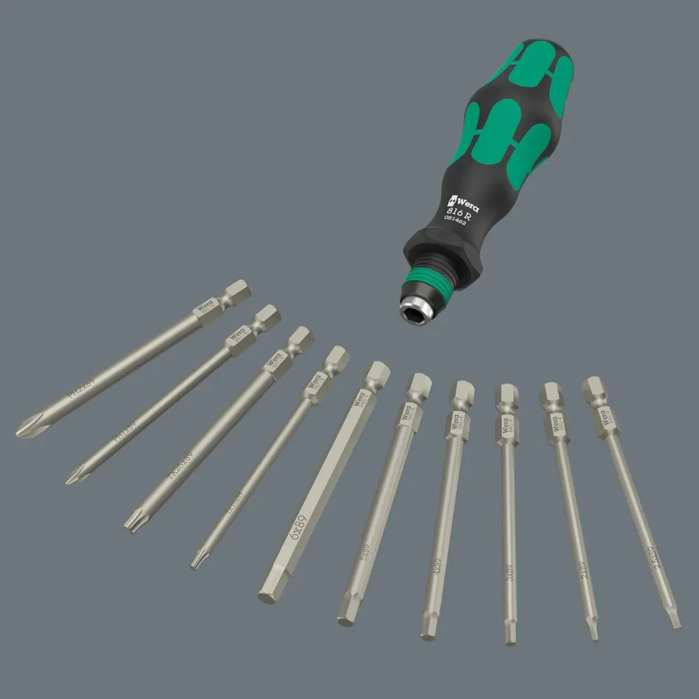 Conjunto de 20 peças de corta-correntes para oficina Wera 9532