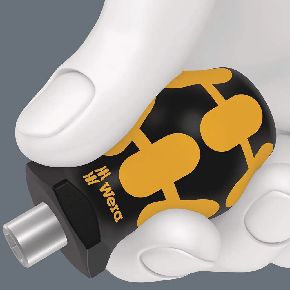 Conjunto de 9 pontas 25mm com suporte de pontas Wera Kraftform Kompakt Stubby ESD 1 ref.057472