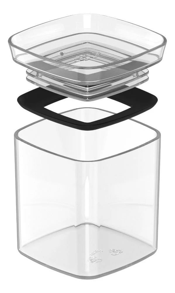 Conjunto 6 Potes Herméticos Para Temperos Condimentos 150ml OU