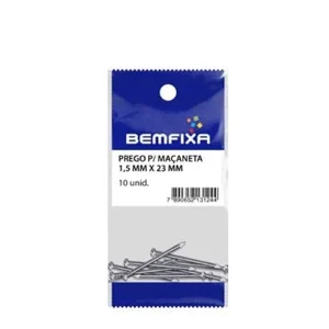 CONJUNTO PREGO PARA MAÇANETA 1,50X23MM 500G 1512 BEMFIXA