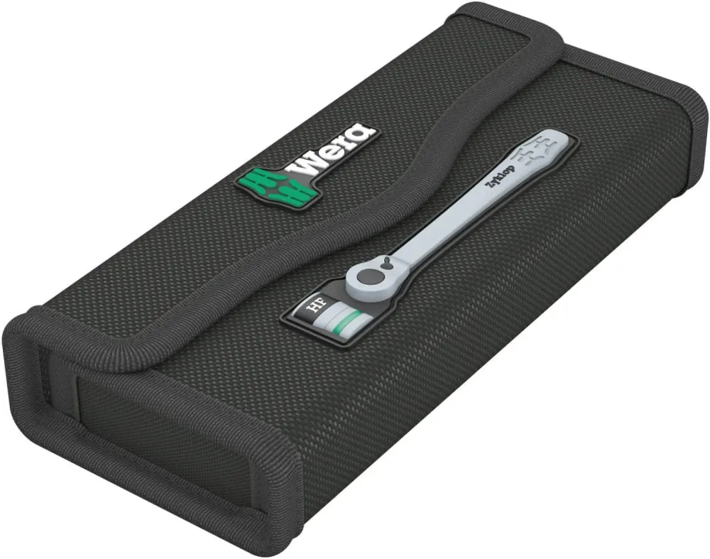 Conjunto de tomadas de catraca Zyklop Metal 13 peças Wera 8100 SA 12 HF ref.003756