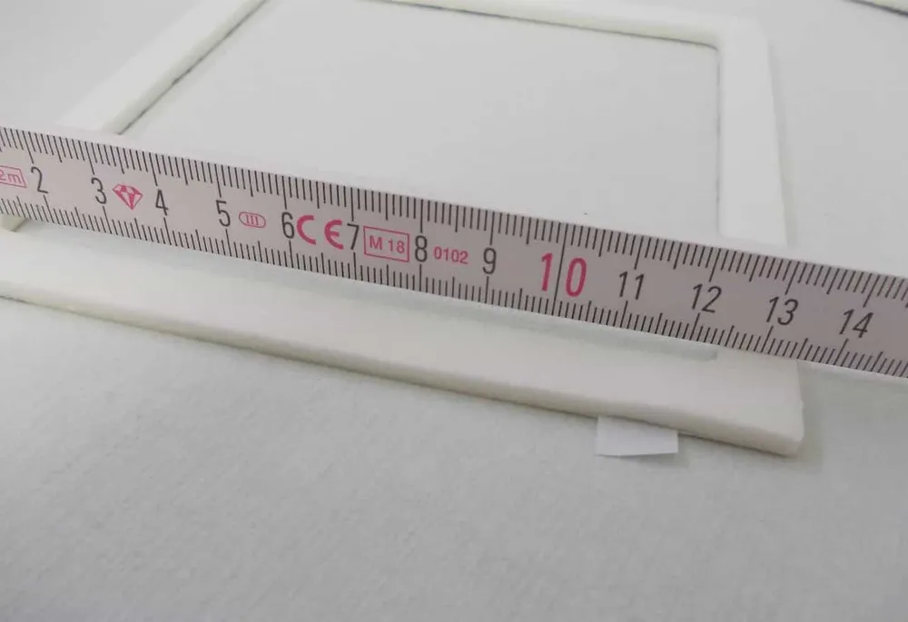 Conjunto de vedação para cápsulas de limpeza quadrada