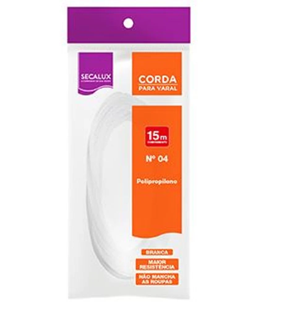 CORDA PARA VARAL N4 COM 15 METROS