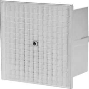 Cápsula de gesso quadrado 14 x 14 cm branco para limpeza