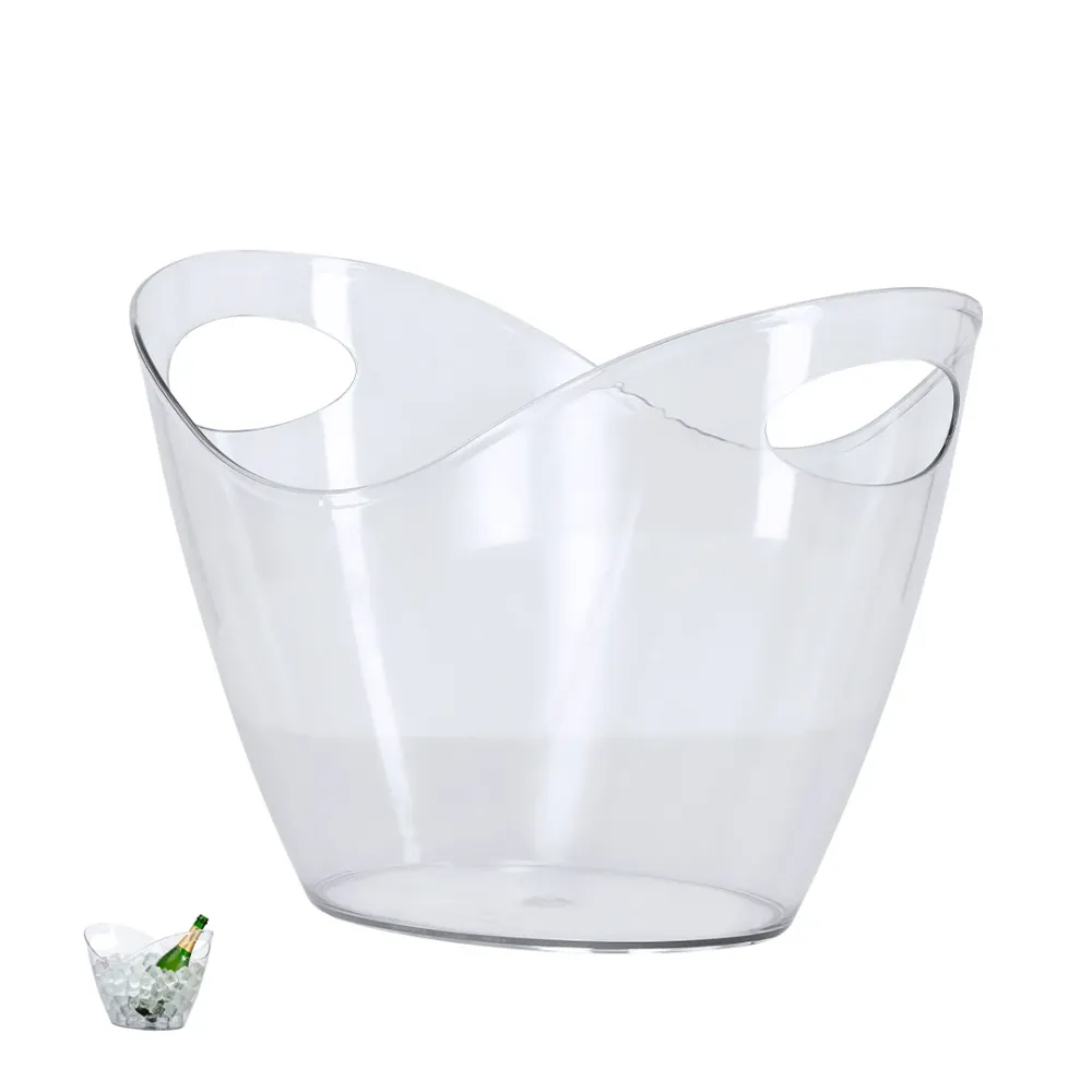 Cubitera Transparente Loban 4L - Elegância e Funcionalidade