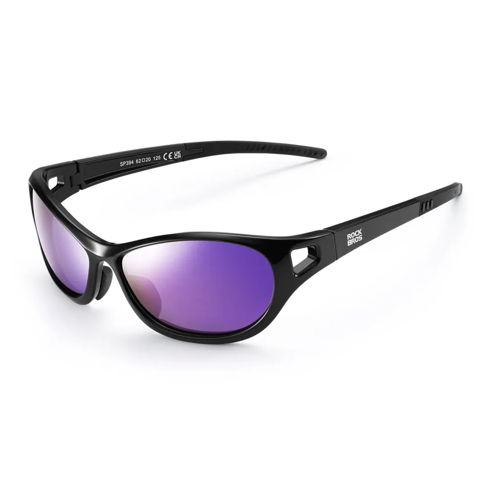 Óculos de sol polarizados proteção UV400 para ciclismo ROCKBROS