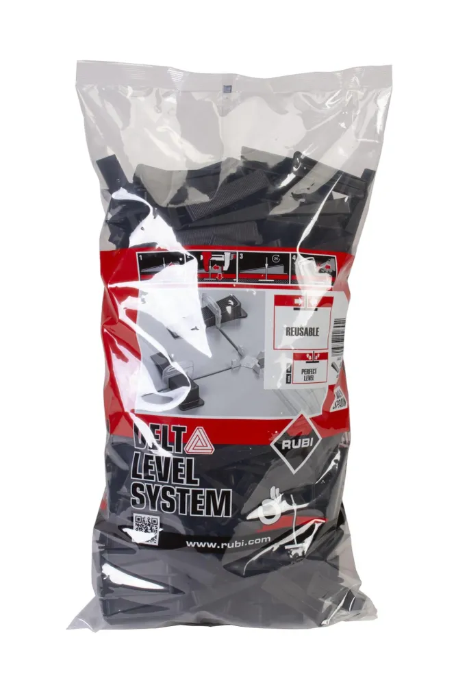 Cunhas Rubi Delta Levelling System em bolsa de 400 u