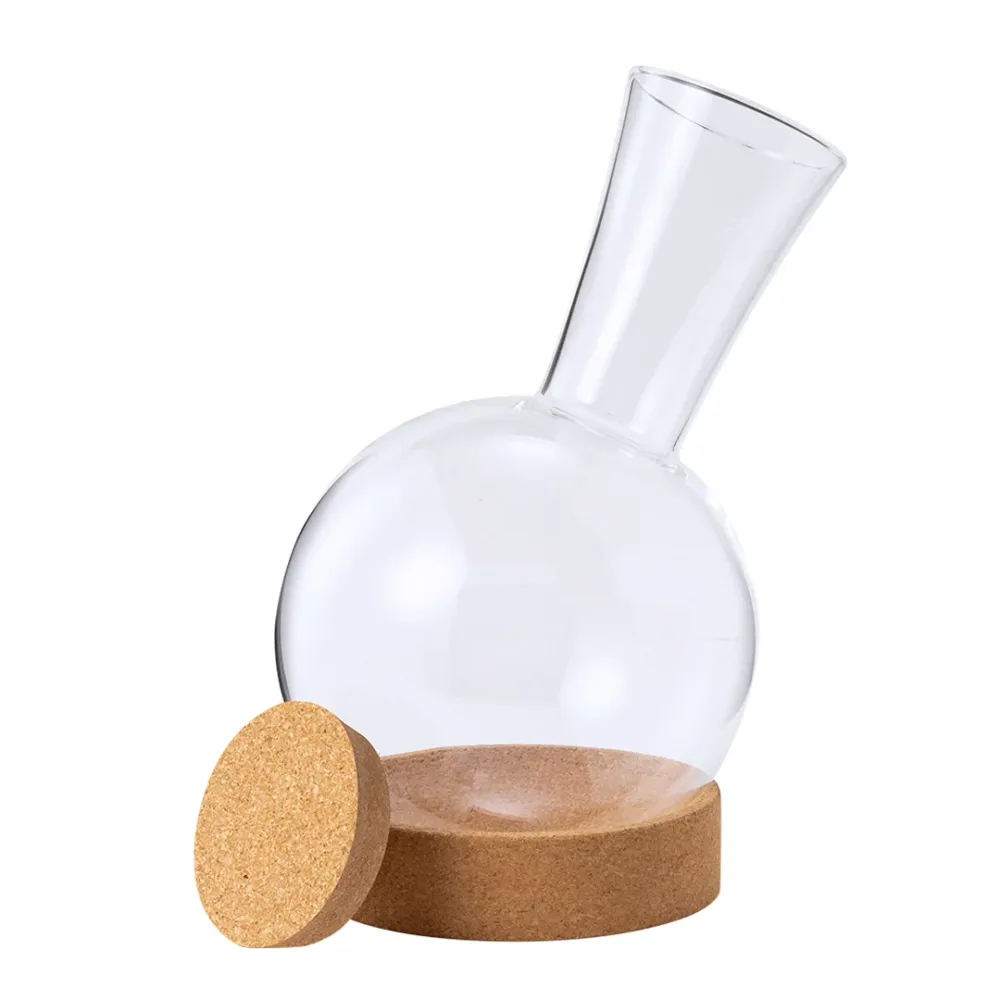 Decantador Nature 1,7L em Cristal e Cortiç