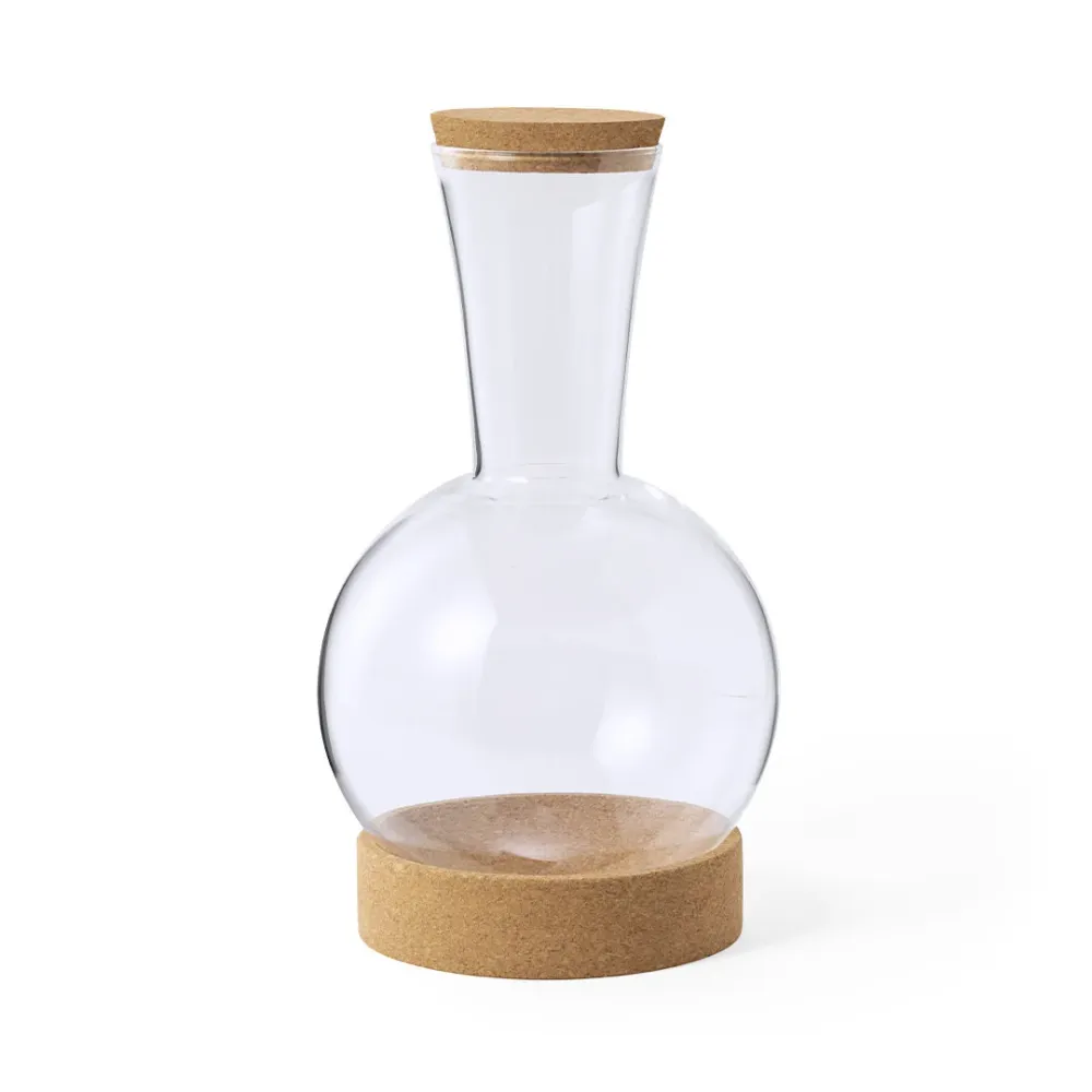 Decantador Nature 1,7L em Cristal e Cortiç