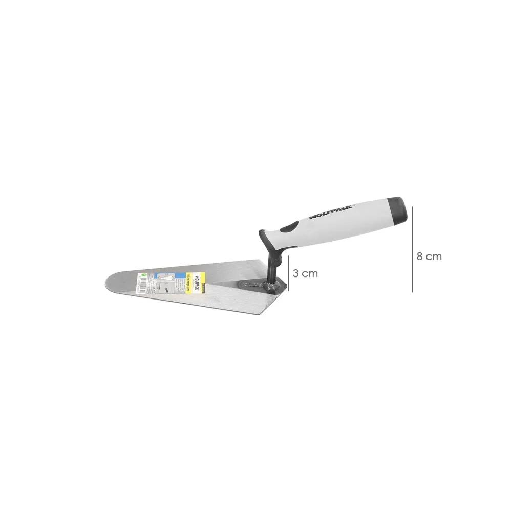 Desempenadeira Wolfpack Plus com cabo de borracha 348 160 mm.