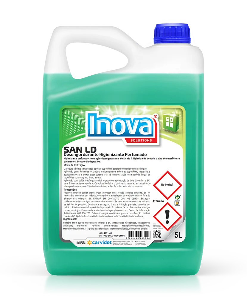 Desengordurante higienizante perfumado