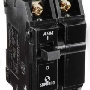 Disjuntor Asm2-B 15a Preto
