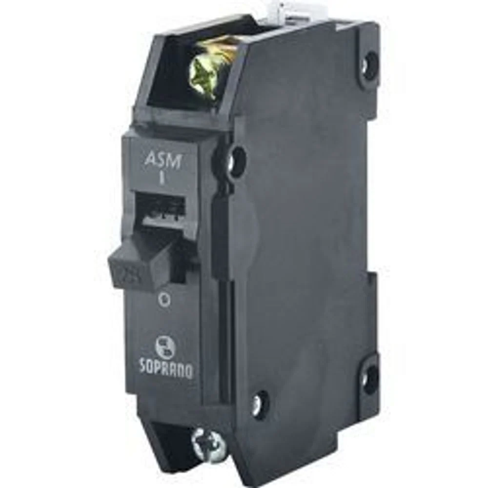 Disjuntor Unipolar Asm1-B 50a Preto