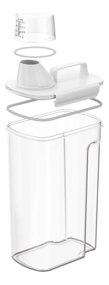 Dispenser com Medidor 1,5L New Retro Cristal Coza