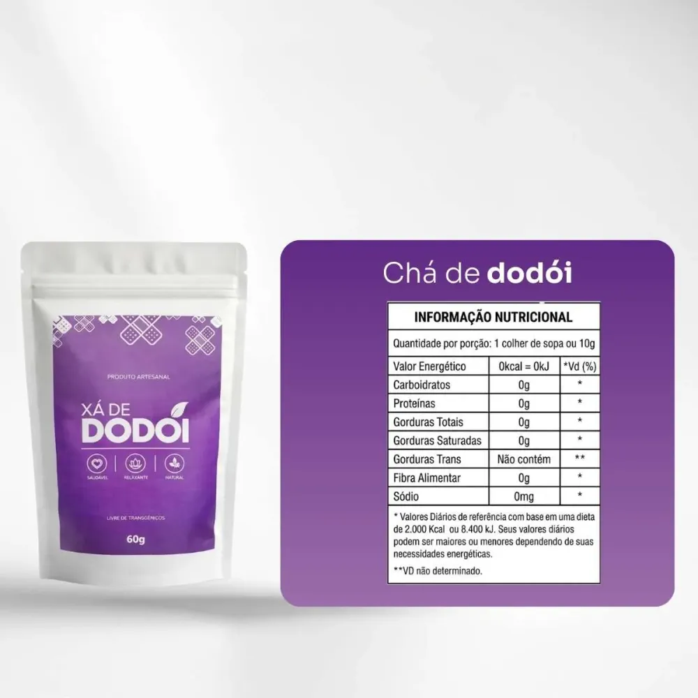 Chá de Dodói 60g - Nação Verde