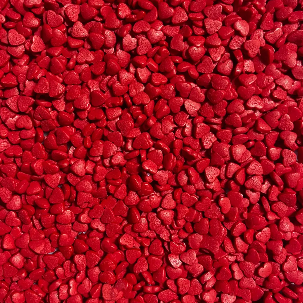 Confeti Corazón Rojo Mini ❤️ Dulce y Mexicano