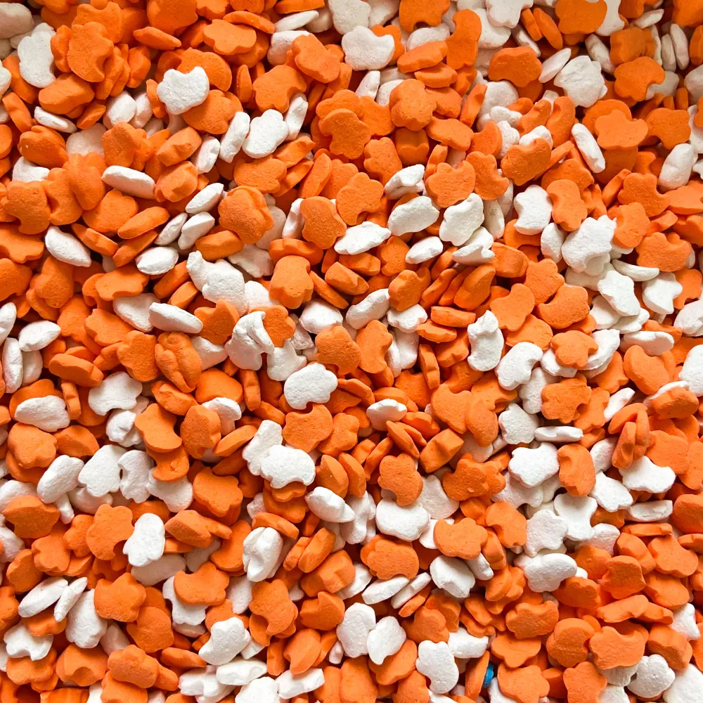 Confeti Fantasmas Naranja Dulce y Mexicano