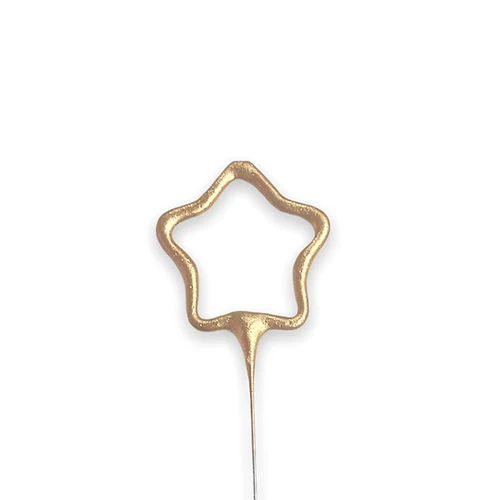 Vela de bengala estrella Oro Dulce y Mexicano