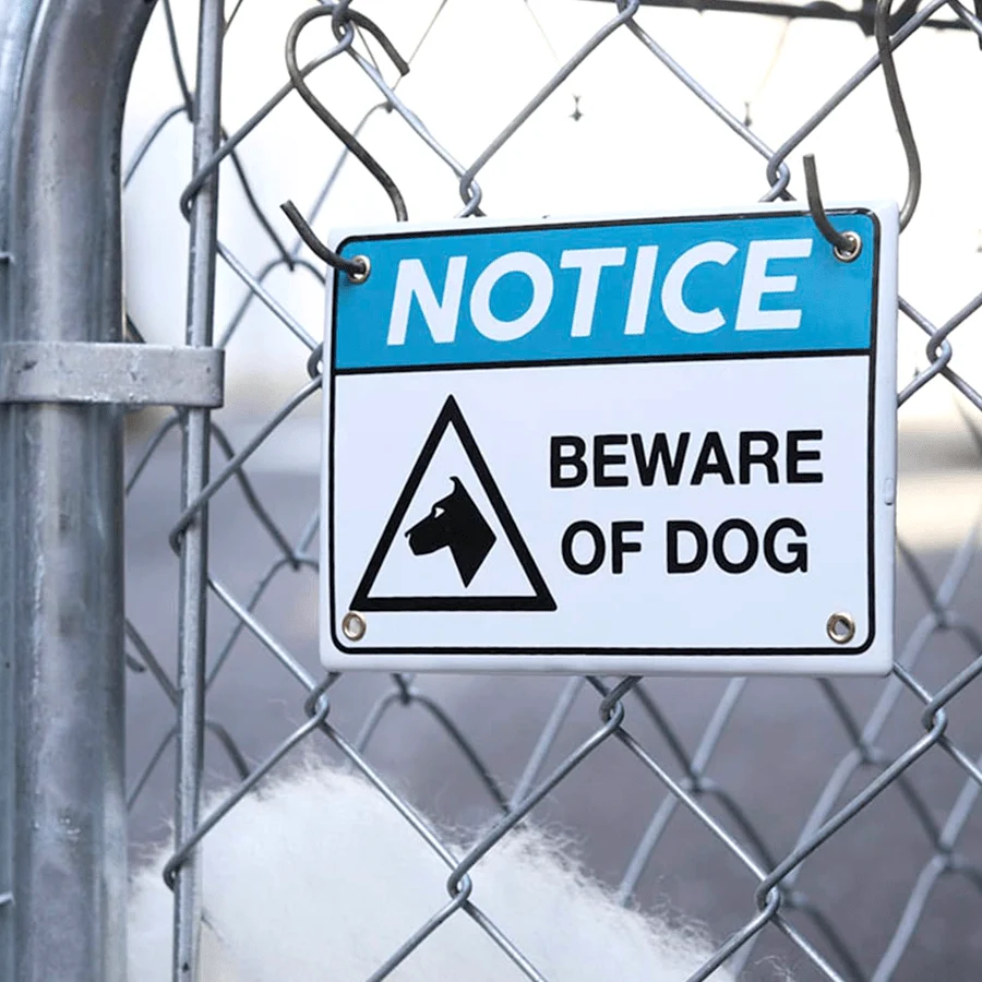 CUIDADO COM O SINAL DE ESMALTE DE CÃO DULTON