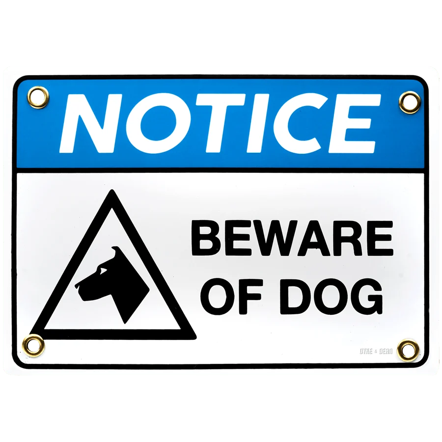 CUIDADO COM O SINAL DE ESMALTE DE CÃO DULTON