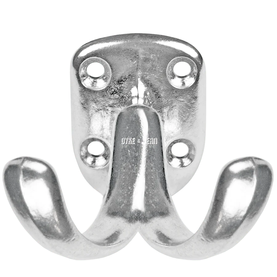 CAST DOUBLE WALL HOOK DE ALUMÍNIO DYKE & DEAN