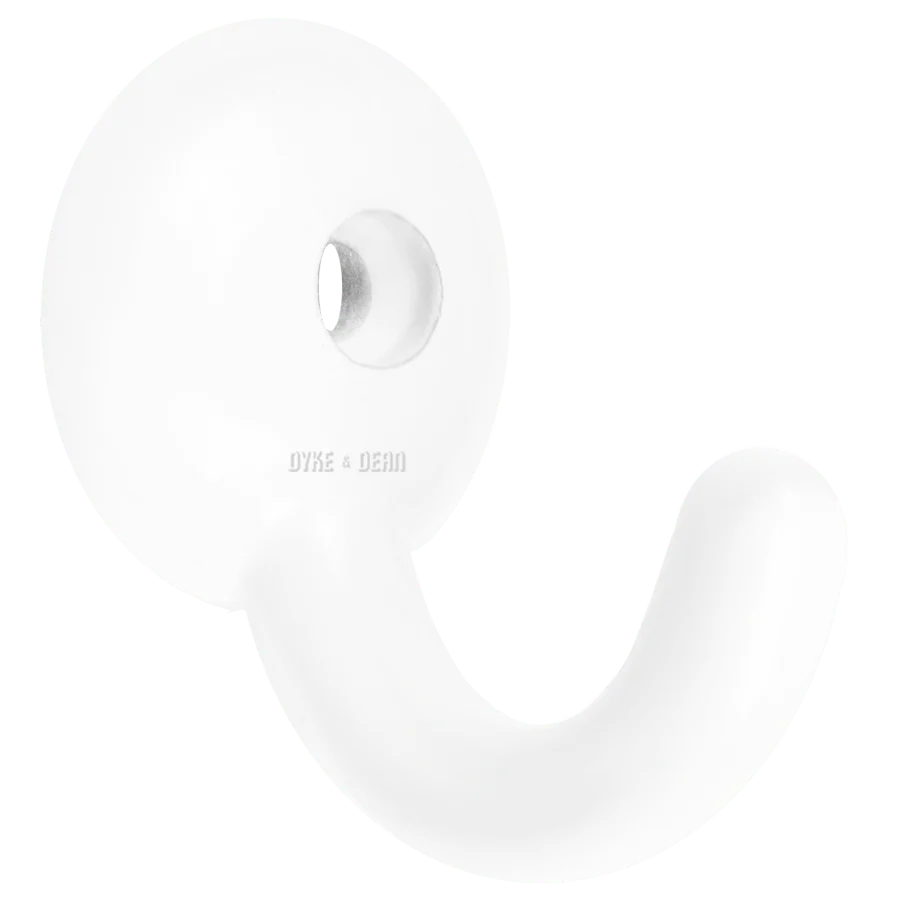 GANCHO DE POLVO SINGLE WHITE DYKE & DEAN