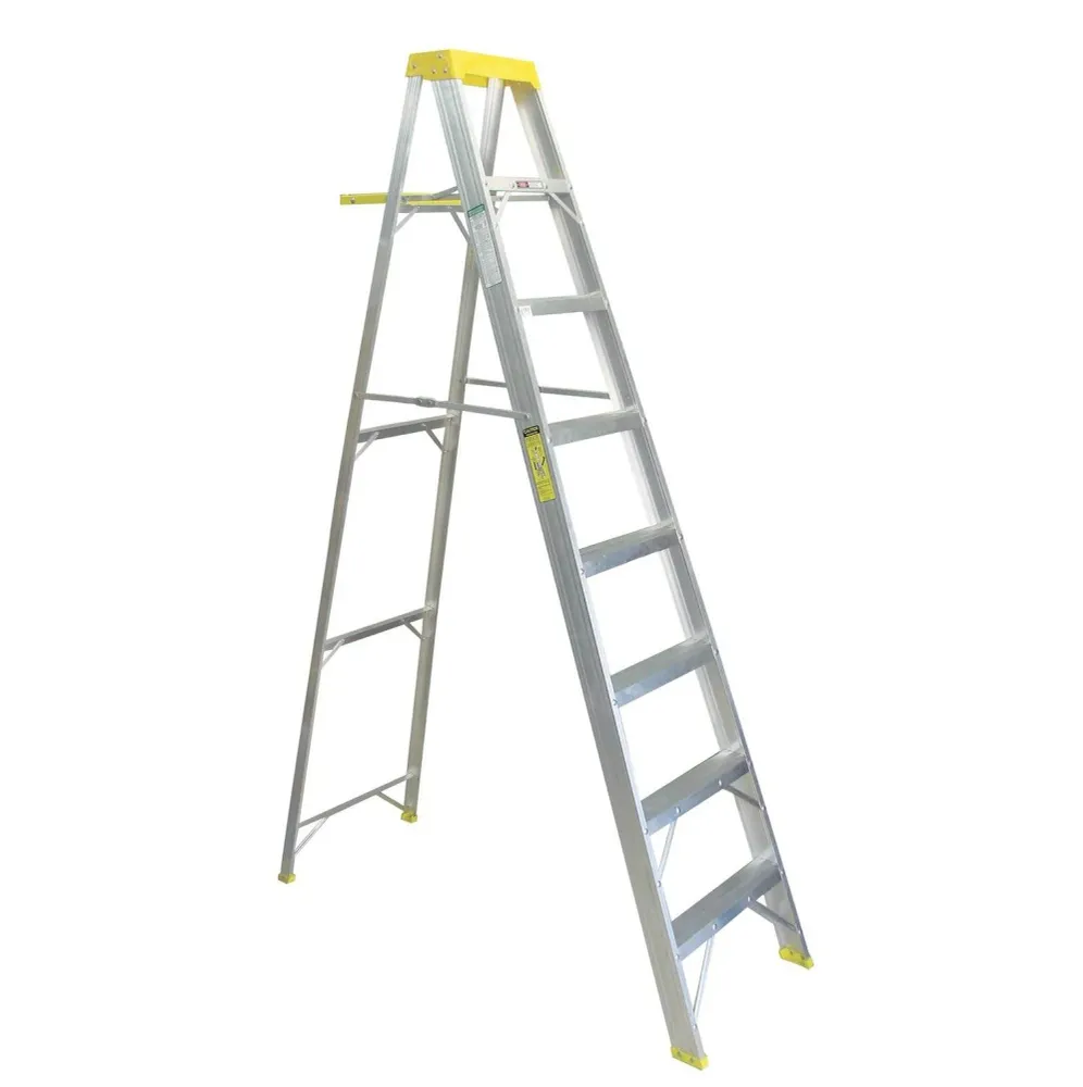 ESCALERA TIJERA ALUMINIO EKOLINE 2.4 MTS