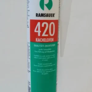 Elastic Grout Acrylic em branco para lareira e fogão em um cartucho