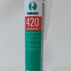 Elastic Grout Acrylic de preto para lareiras e fogão em cartucho