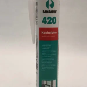 Elastic Grout Acrylic em pérola branca para lareira e fogão de azulejos em cartucho