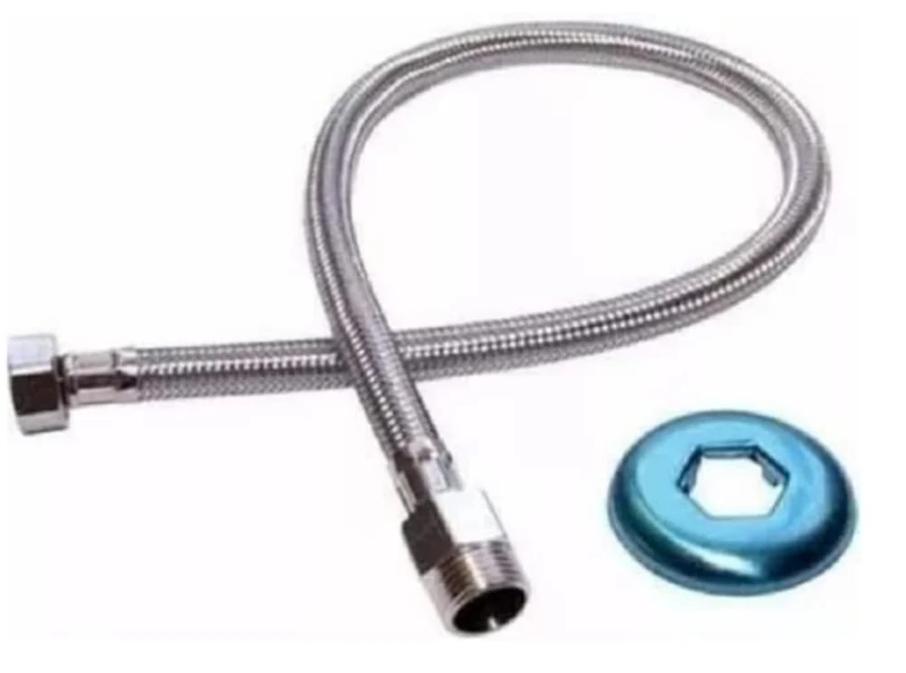 Engate Flexivel Aco Inox Fxf 1/2 40cm