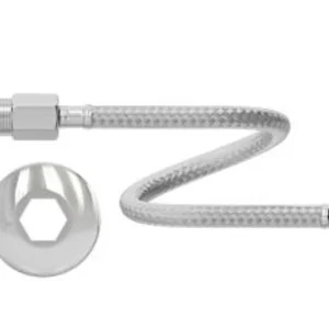 Engate Flexivel Aco Inox Mxf 1/2 40cm2