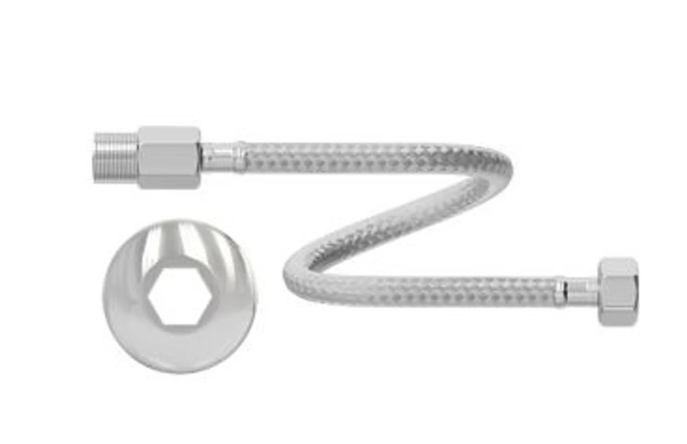Engate Flexivel Aco Inox Mxf 1/2 40cm2